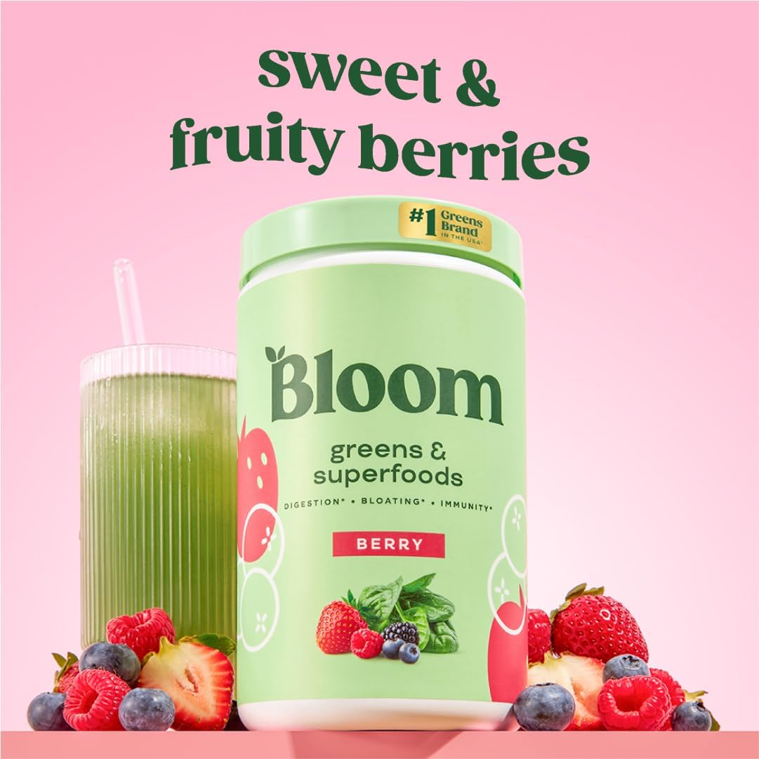Bloomnutrition Green Superfood™ - Energía y bienestar en una sola cucharada