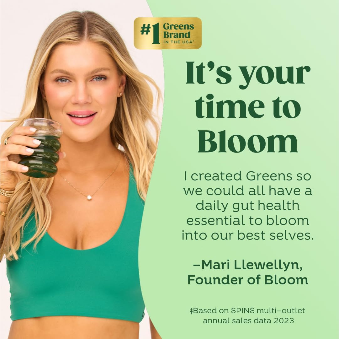 Bloomnutrition Green Superfood™ - Energía y bienestar en una sola cucharada