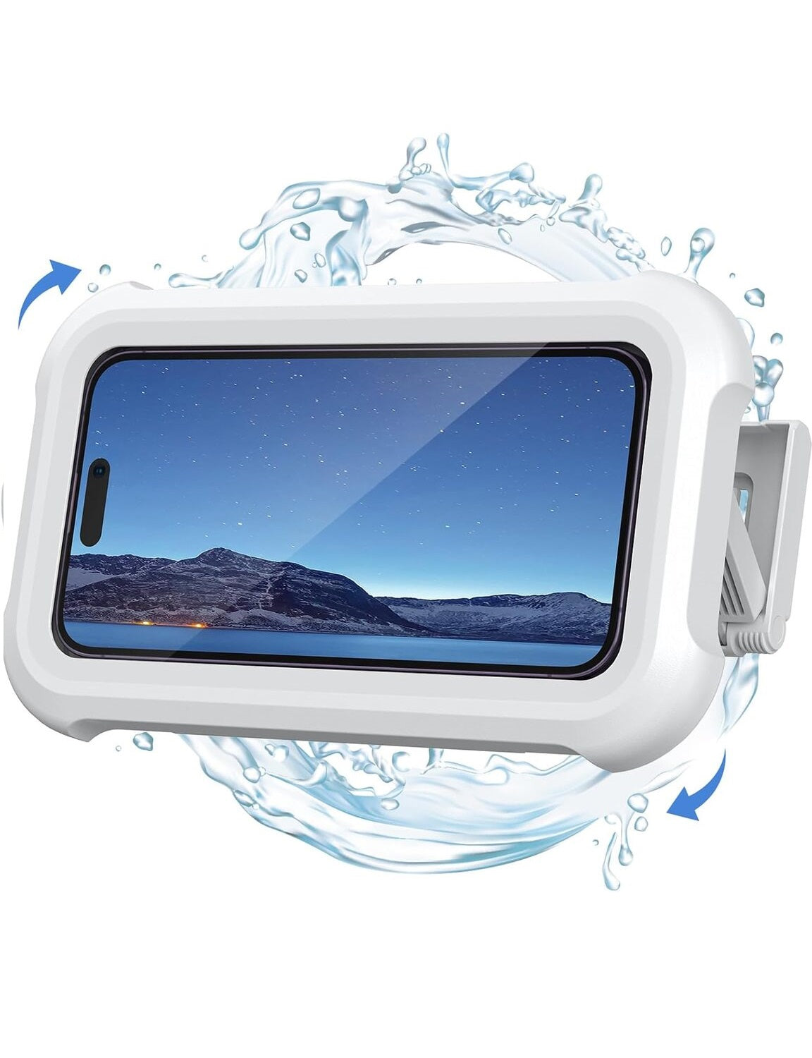 Hogarama AquaView™ – Soporte Impermeable 360° para Teléfono