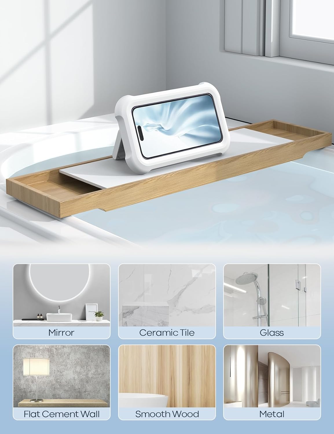 Hogarama AquaView™ – Soporte Impermeable 360° para Teléfono