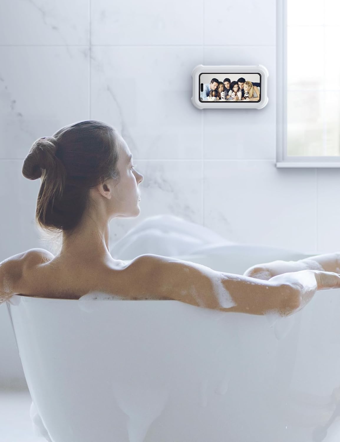 Hogarama AquaView™ – Soporte Impermeable 360° para Teléfono