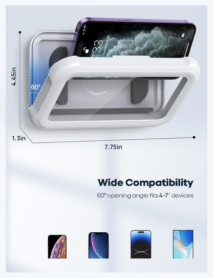 Hogarama AquaView™ – Soporte Impermeable 360° para Teléfono